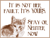[PLEASE! Spay or Neuter Your Pets!!]